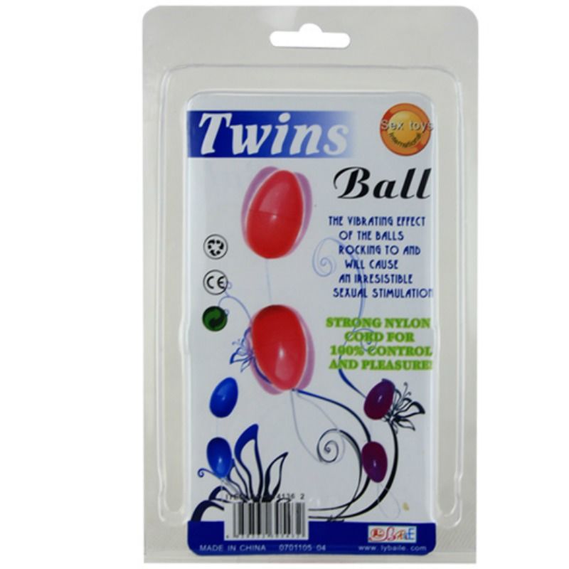 BAILE - TWINS BALLS BOLAS ANAIS ROSA
