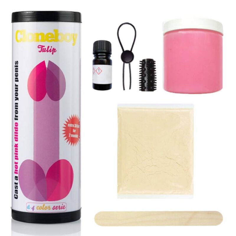 CLONEBOY - DILDO TULIPA ROSA INTENSO - Sex Shop Sexy