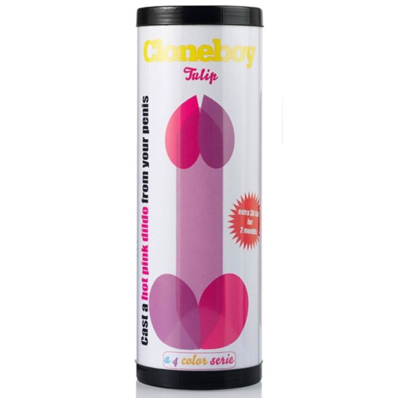 CLONEBOY - DILDO TULIPA ROSA INTENSO - Sex Shop Sexy