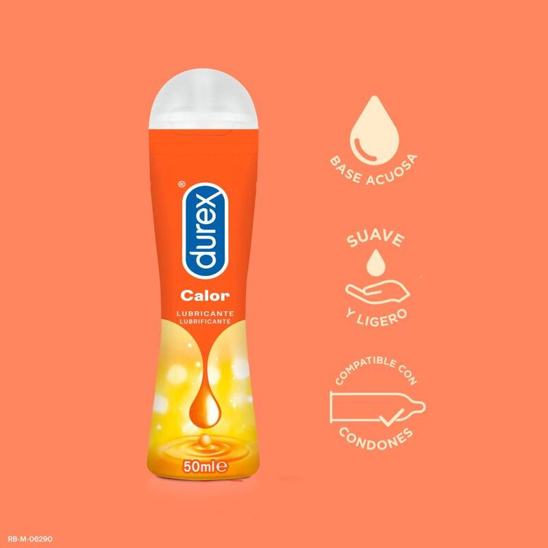 Durex Lubricante Efeito Calor Durex Play 50 Ml