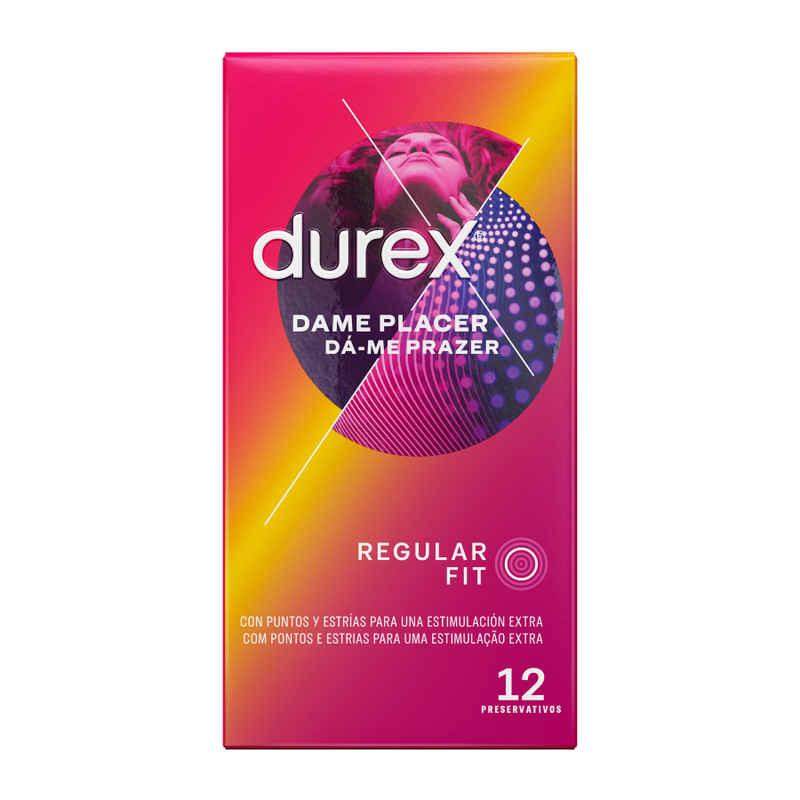 DUREX - DÁ-ME PRAZER 12 UNIDADES - Sex Shop Sexy