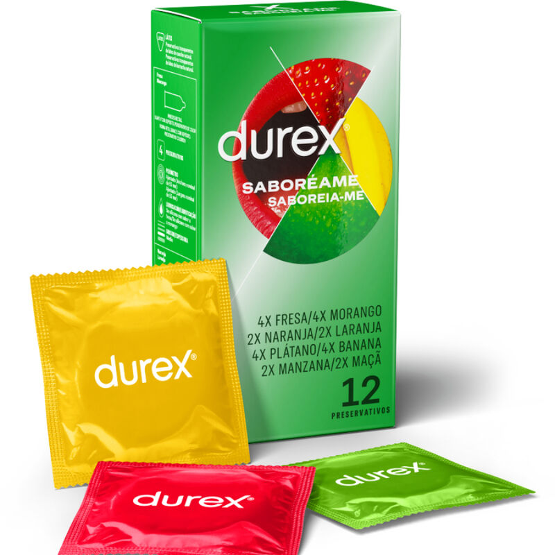 DUREX - SABOREIA-ME 12 UNIDADES - Sex Shop Sexy