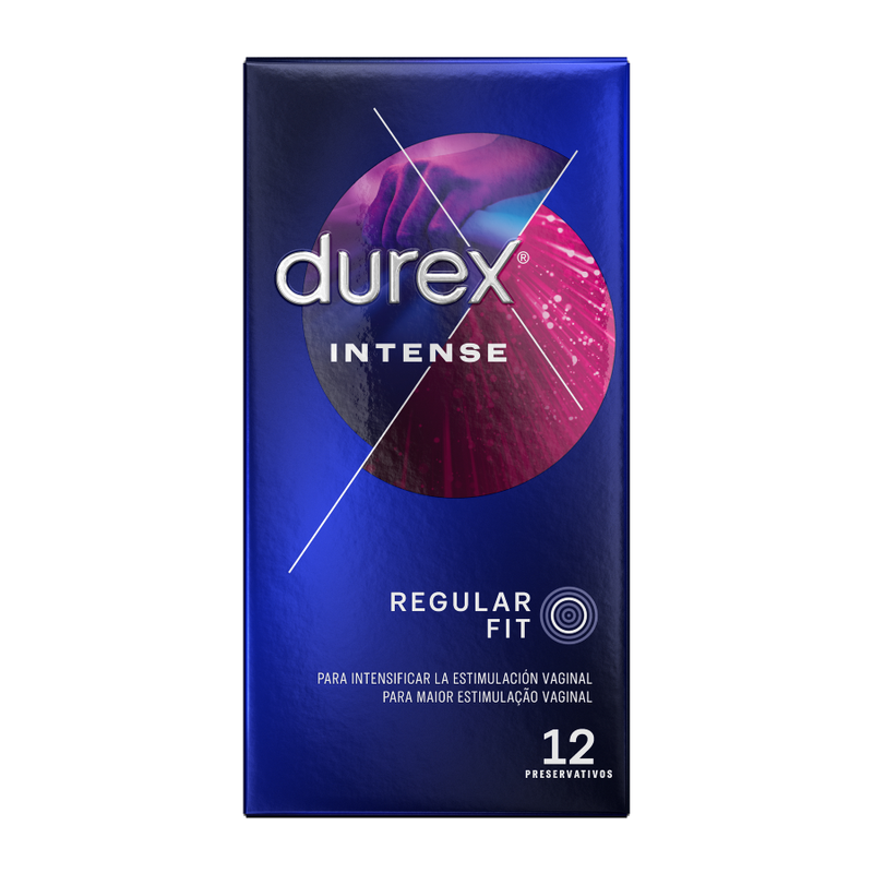 DUREX - INTENSE ORGASMIC 12 UNIDADES - Sex Shop Sexy