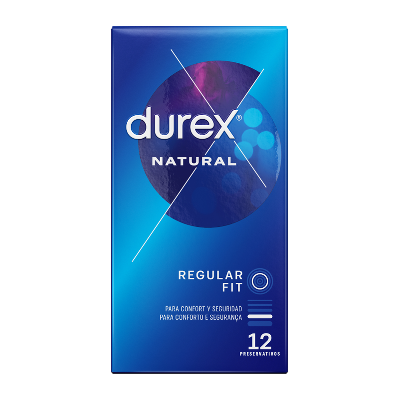 DUREX - NATURAL PLUS 12 UNIDADES - Sex Shop Sexy