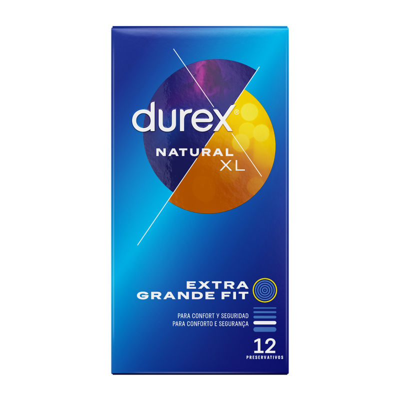 DUREX - NATURAL XL 12 UNIDADES - Sex Shop Sexy