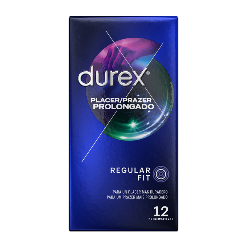 DUREX - PRAZER PROLONGADO RETARDANTE 12 UNIDADES - Sex Shop Sexy