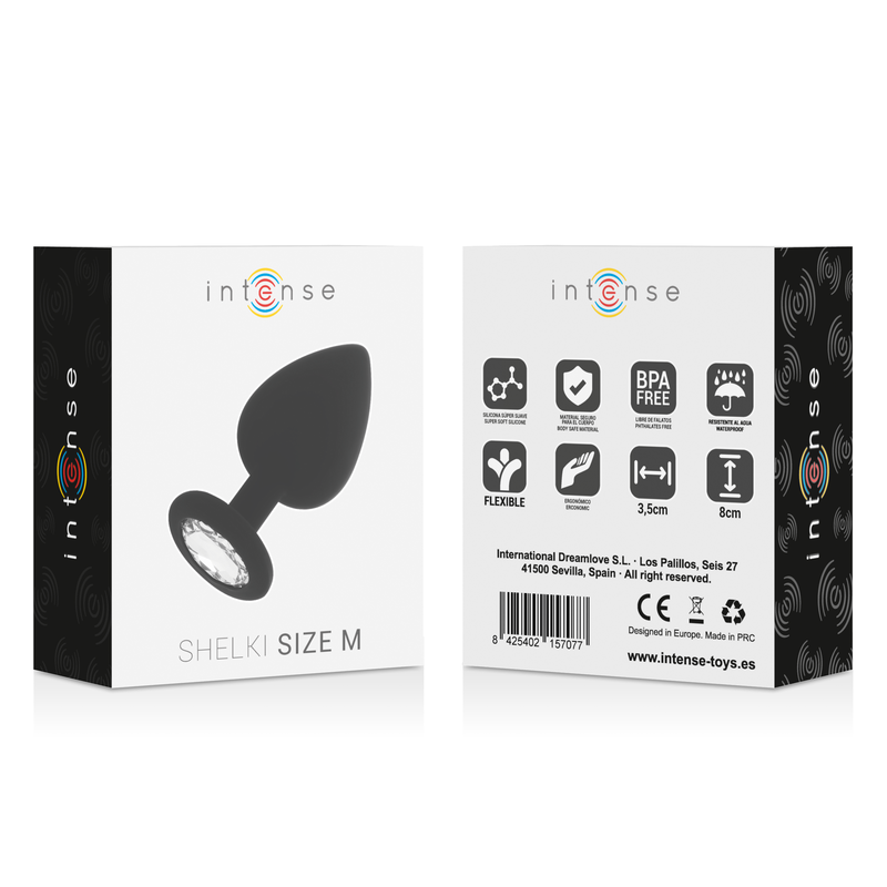 INTENSO - PLUG ANAL - SHELKI M PRETO