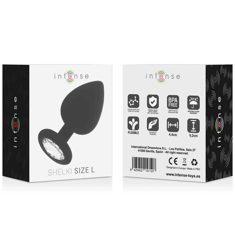 INTENSO - PLUG ANAL - SHELKI L PRETO
