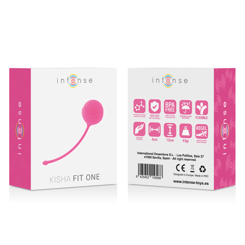 INTENSE - KISHA FIT ONE SILICONE KEGEL FUCSIA - Sex Shop Sexy