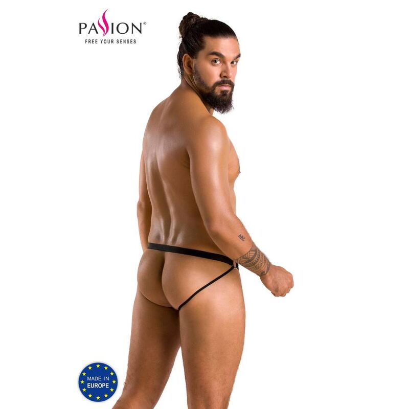 Pasión - 034 Slip Open Luke Negro L/XL
