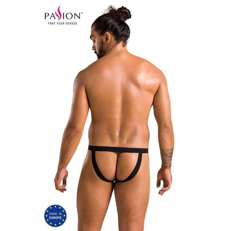 Pasión 044 Slip Open Ben Preto L XL