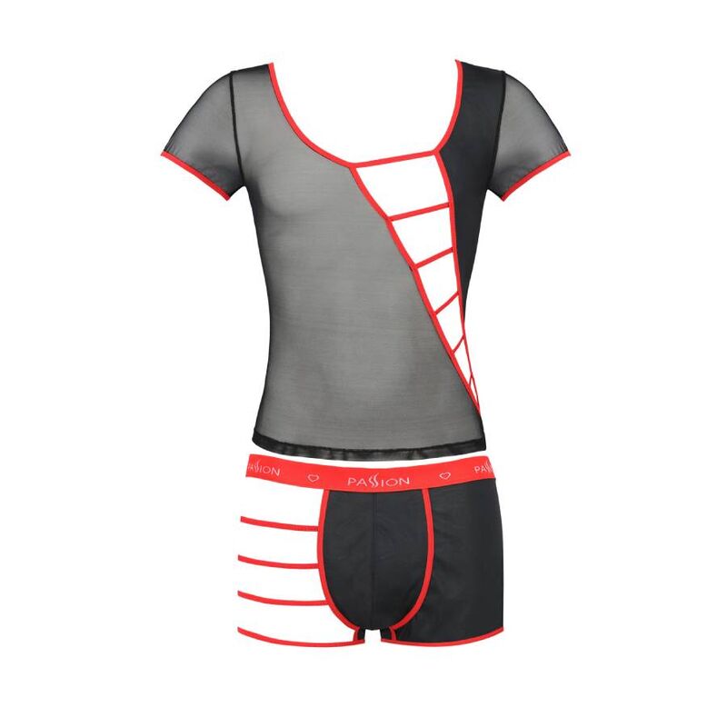 PASSION - 055 CONJUNTO MARCA PRETO L/XL