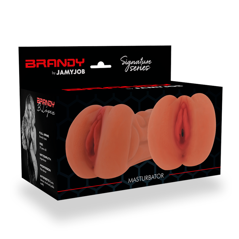 FIRMA DE JAMYJOB - MASTURBADOR DE VAGINA DE BRANDY