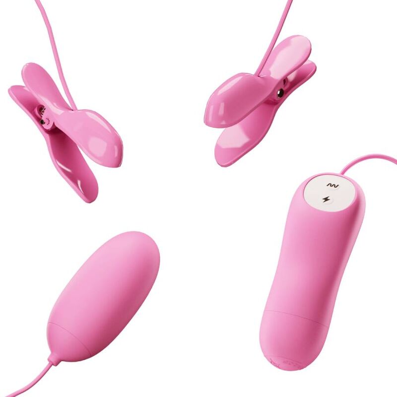Pretty Love - Pina Com Vibrao E Eletroshock Rosa