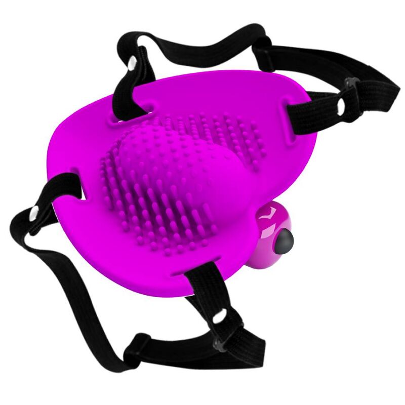 PRETTY LOVE - MASAJEADOR DE CLITORIS HEARTBEAT 10 MODOS DE VIBRAO ROXO