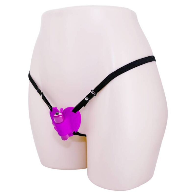 PRETTY LOVE - MASAJEADOR DE CLITORIS HEARTBEAT 10 MODOS DE VIBRAO ROXO