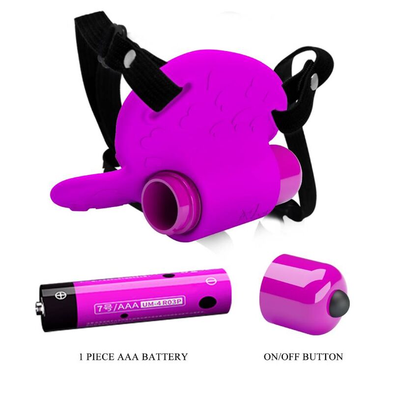 PRETTY LOVE - MASAJEADOR DE CLITORIS HEARTBEAT 10 MODOS DE VIBRAO ROXO