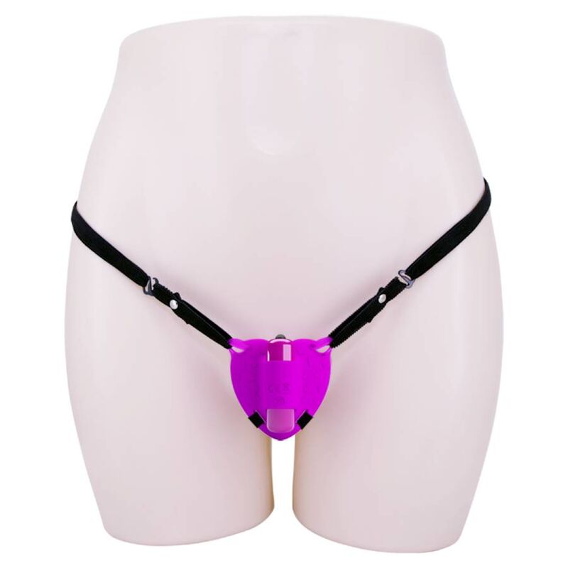 PRETTY LOVE - MASAJEADOR DE CLITORIS HEARTBEAT 10 MODOS DE VIBRAO ROXO