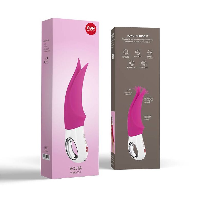 Vibrador de clítoris Volta G5 Blackberry Fun Factory