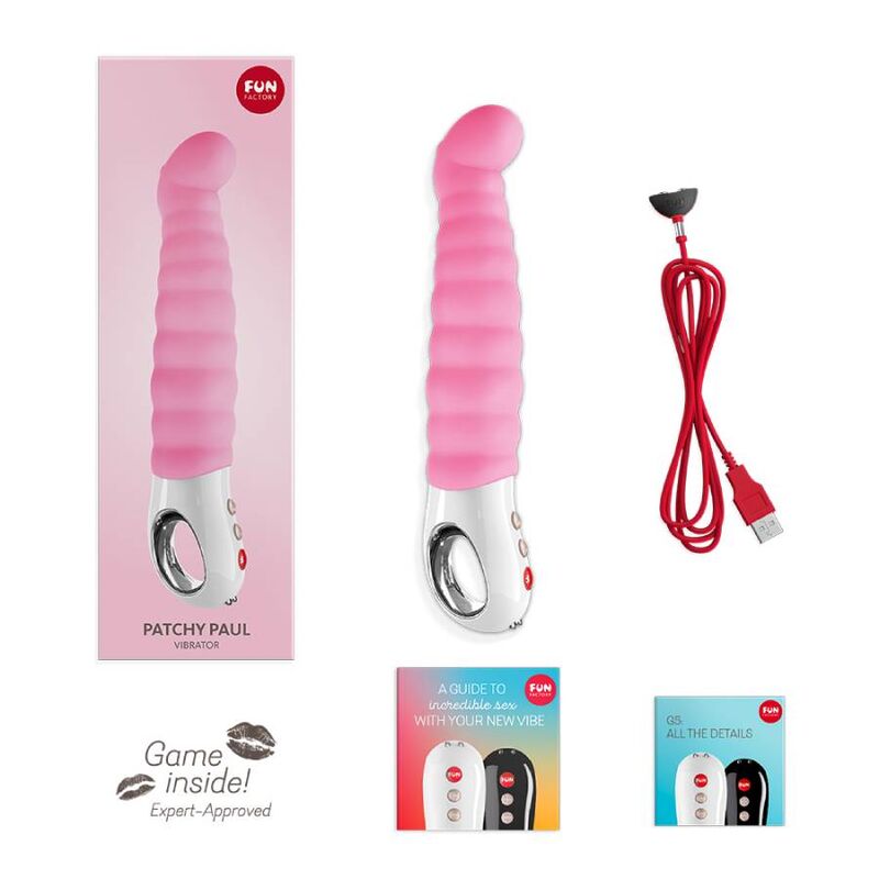 Vibrador Patchy Paul G5 G-Spot Candy Rose