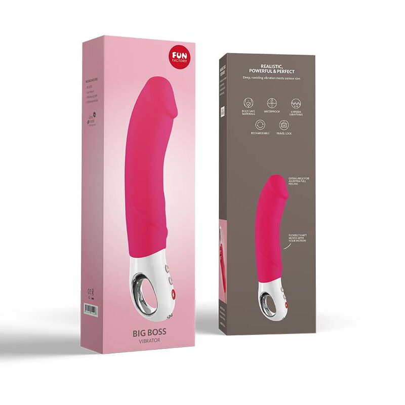 Vibrador Fun Factory Big Boss G5 Rosa