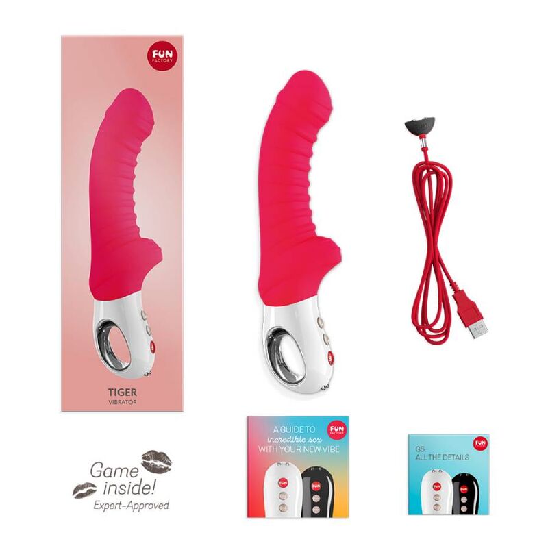 FUN FACTORY - TIGER INDIA VERMELHO