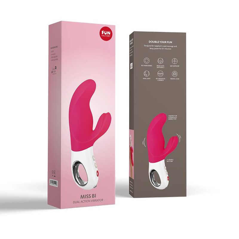 FUN FACTORY - MISS BI ROSA/BRANCO