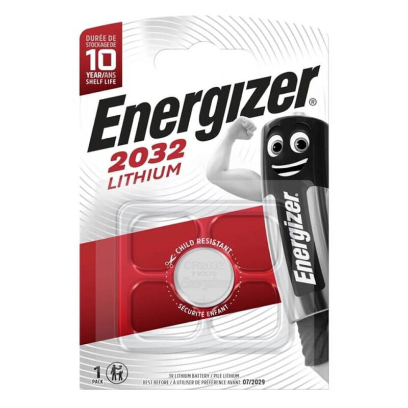 ENERGIZADOR - BATERIA BOTO DE LÍTIO CR2032 3V 1 UNIDADE