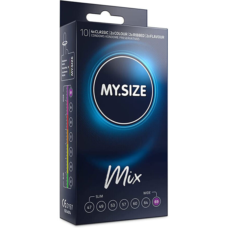 Mi Talla - Mistura Preservativos 69 Mm 10 Unidades