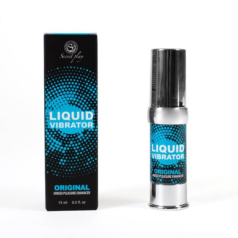 SECRETPLAY - VIBRADOR LÍQUIDO ESTIMULADOR UNISSEXO 15 ML - Sex Shop Sexy