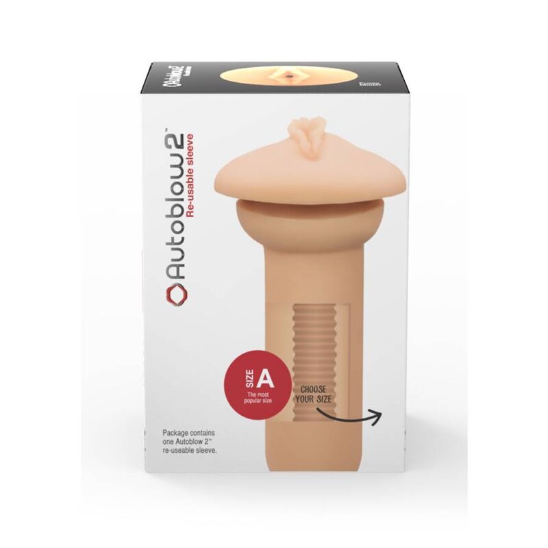AUTOBLOW - MANGA VAGINA 2+ TAMANHO A