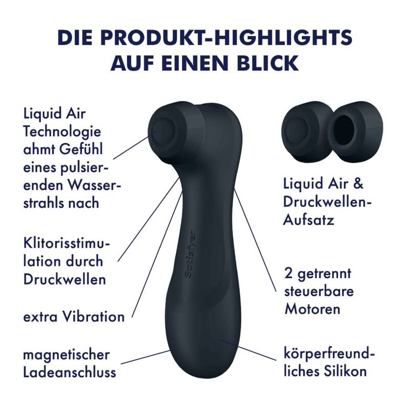 Satisfyer Pro 2 Geração 3 Tecnología Liquid Air Granate