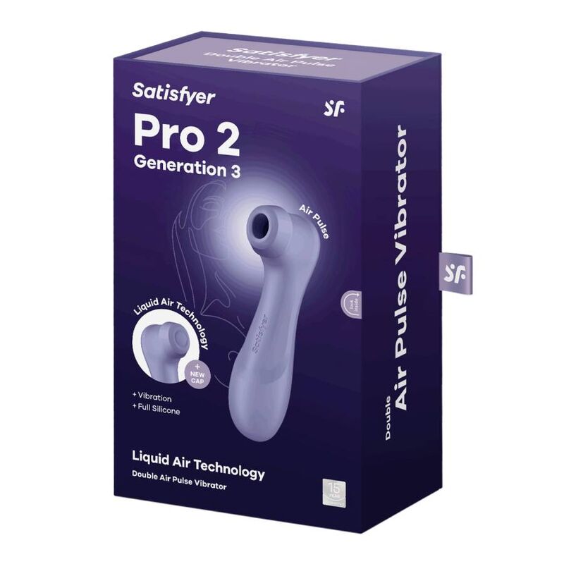 Satisfyer Pro 2 Geração 3 Tecnología Liquid Air Granate