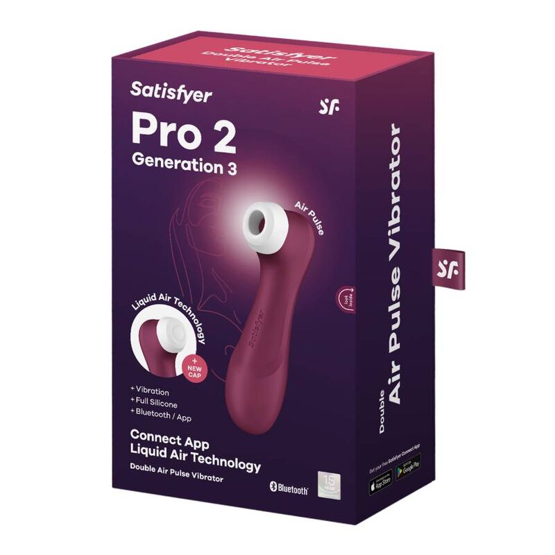 Satisfyer Pro 2 Generación 3 - Bluetooth y aplicación Bluetooth