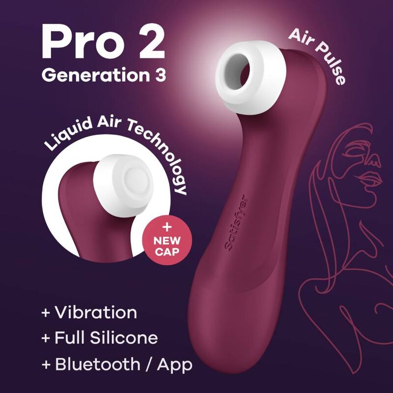 Satisfyer Pro 2 Generación 3 - Bluetooth y aplicación Bluetooth