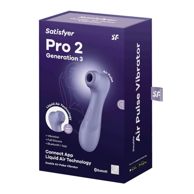 Satisfyer Pro 2 Generación 3 - Bluetooth y aplicación Bluetooth