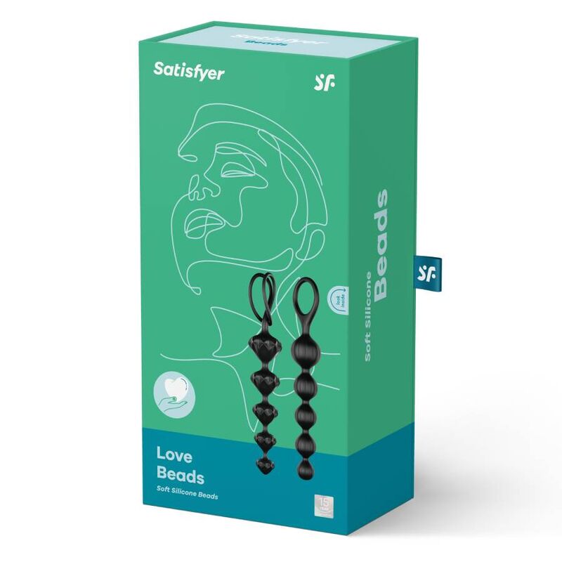 Satisfyer - Contas De Amor Pretas