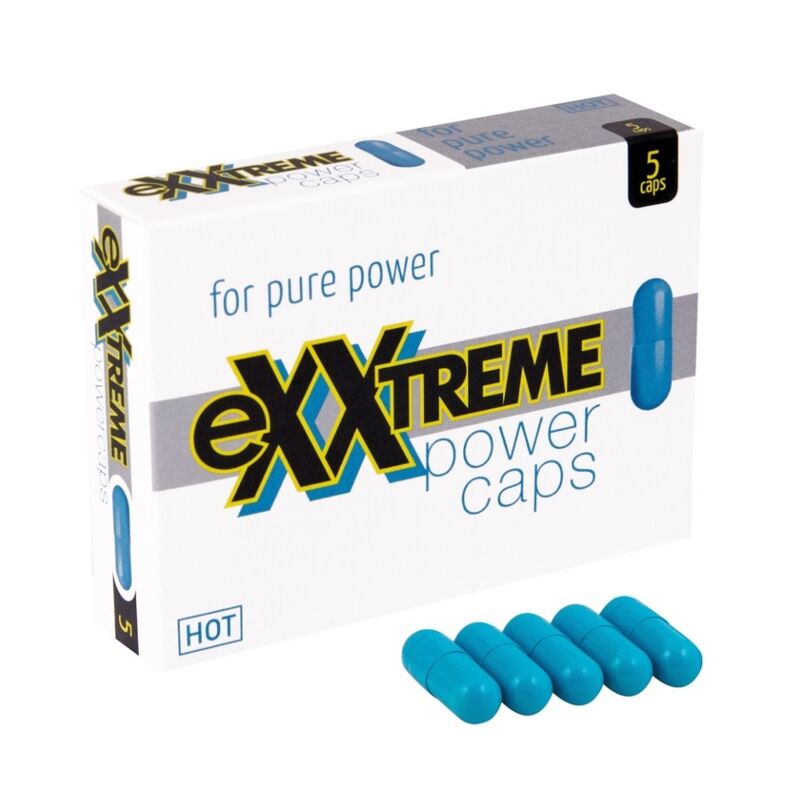 CÁPSULAS DE POTENCIA EXTREMA CALIENTE 5 UDS.
