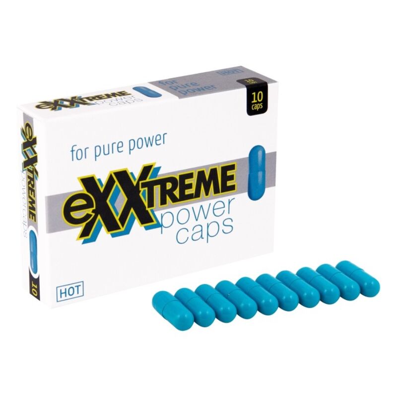 CÁPSULAS DE POTENCIA EXTREMA CALIENTE 10 UDS.