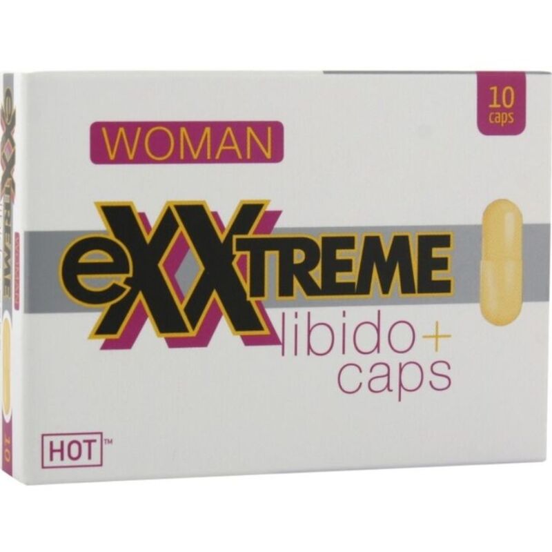 CÁPSULAS HOT - LIBIDO EXTREMA FEMININO 10 UDS.