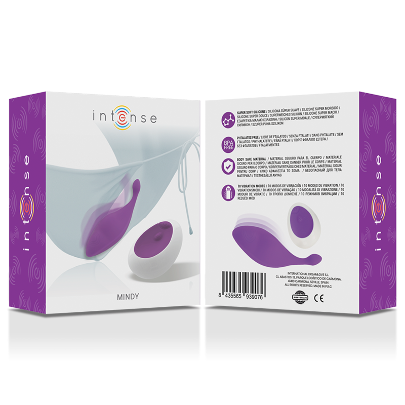 Intenso - Control Remoto Mindy Pantie Roxo