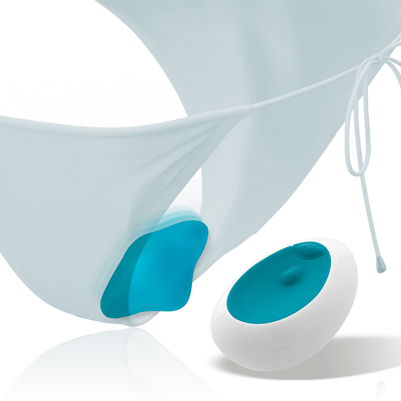 Intenso - Samantha Pantie Controle Remoto Azul