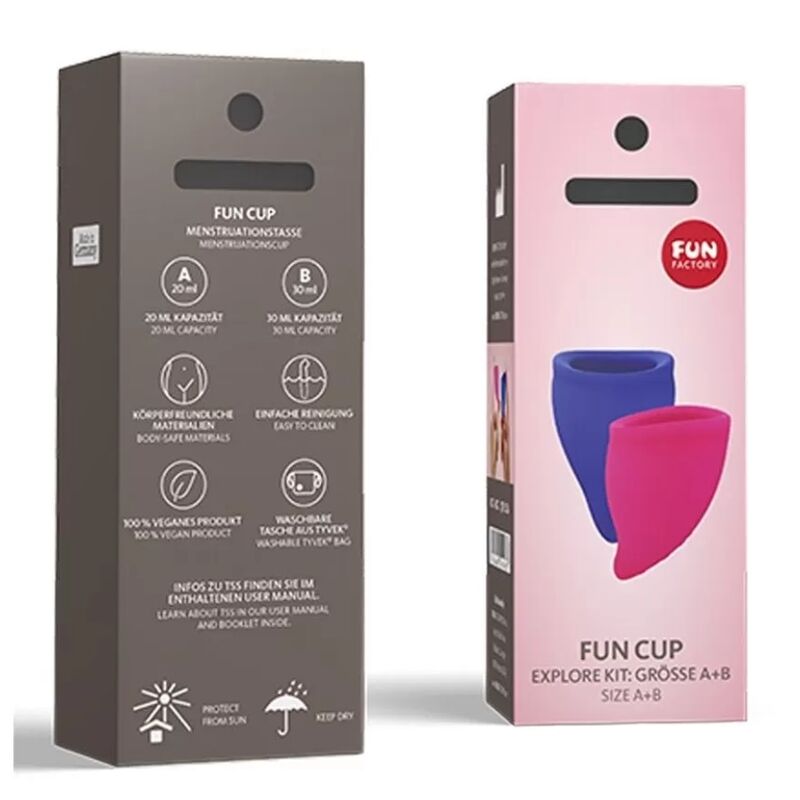 FUN FACTORY - KIT DE EXPLORACIÓN FUN CUP ROSA Y ULTRAMARINO