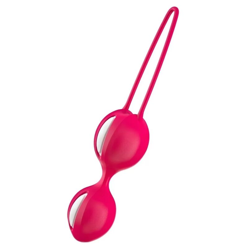 FUN FACTORY - SMARTBALLS DUO BRANCO/VERMELHO INDIA