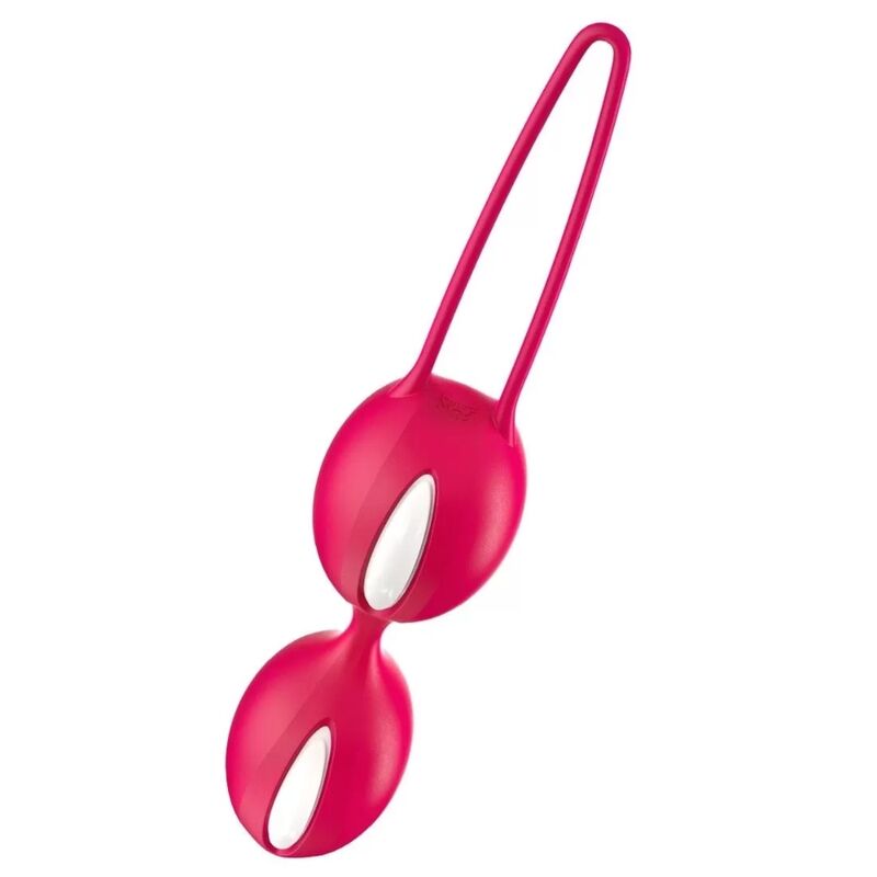 FUN FACTORY - SMARTBALLS DUO BRANCO/VERMELHO INDIA