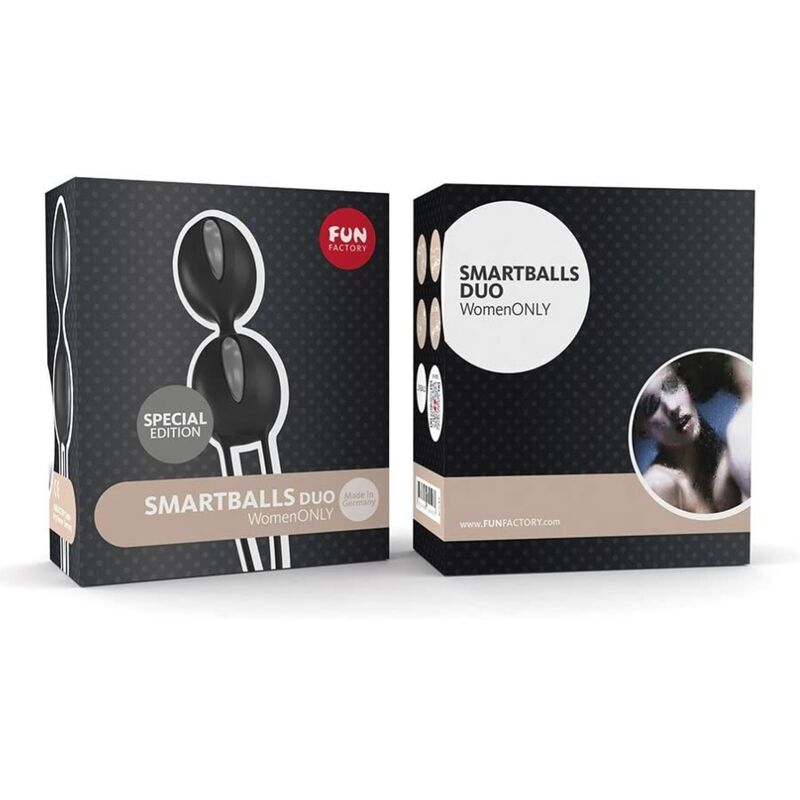 FUN FACTORY - SMARTBALLS DUO BOLAS PÉLVICAS CINZENTO/PRETO