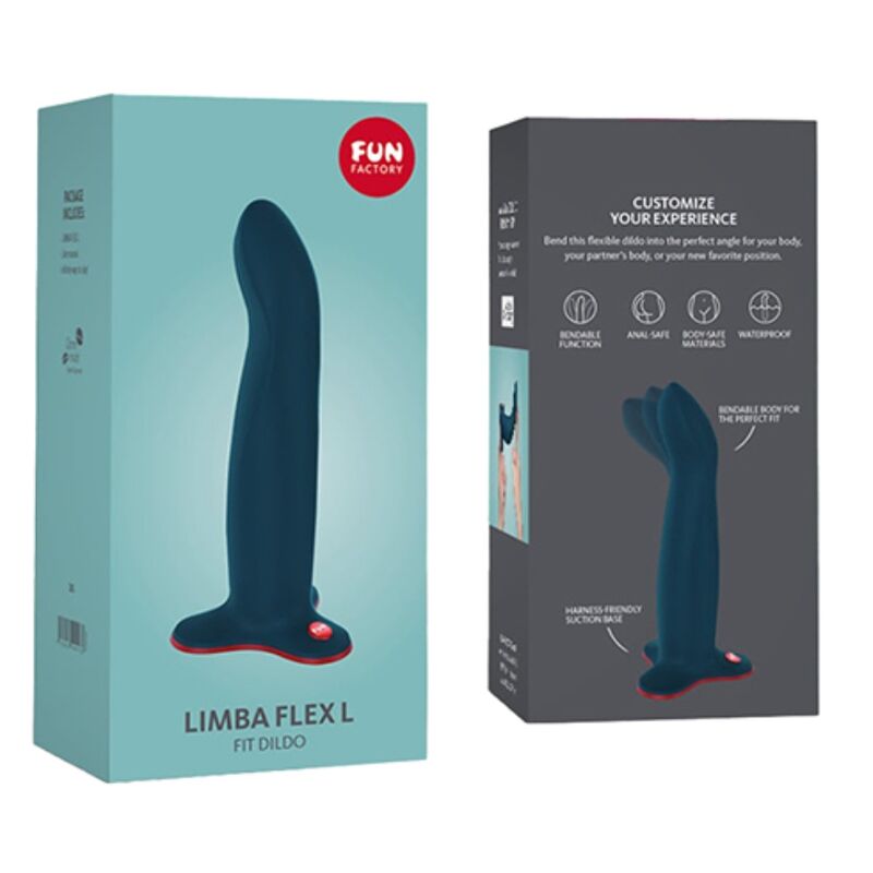 Fun Factory - Limba Flex L Veludo Azul