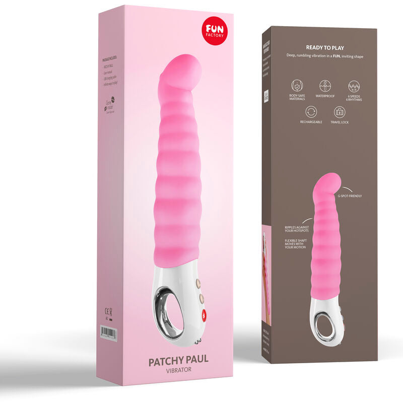 Vibrador Patchy Paul G5 G-Spot Candy Rose