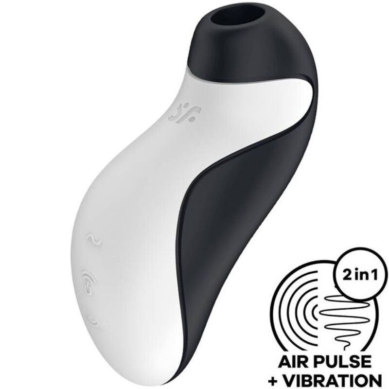 SATISFYER - ESTIMULADOR DE PULSO DE AR ​​ORCA + VIBRAO