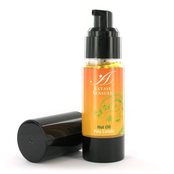 EXTASE SENSUAL - ÓLEO ESTIMULANTE CALOR PIÑA COLADA 30 ML - Sex Shop Sexy